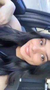 Listening to music in the car always brightens my mood