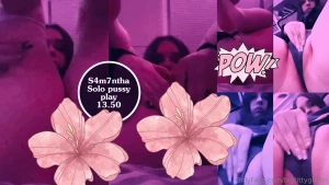 Playing with myself for you touch with me