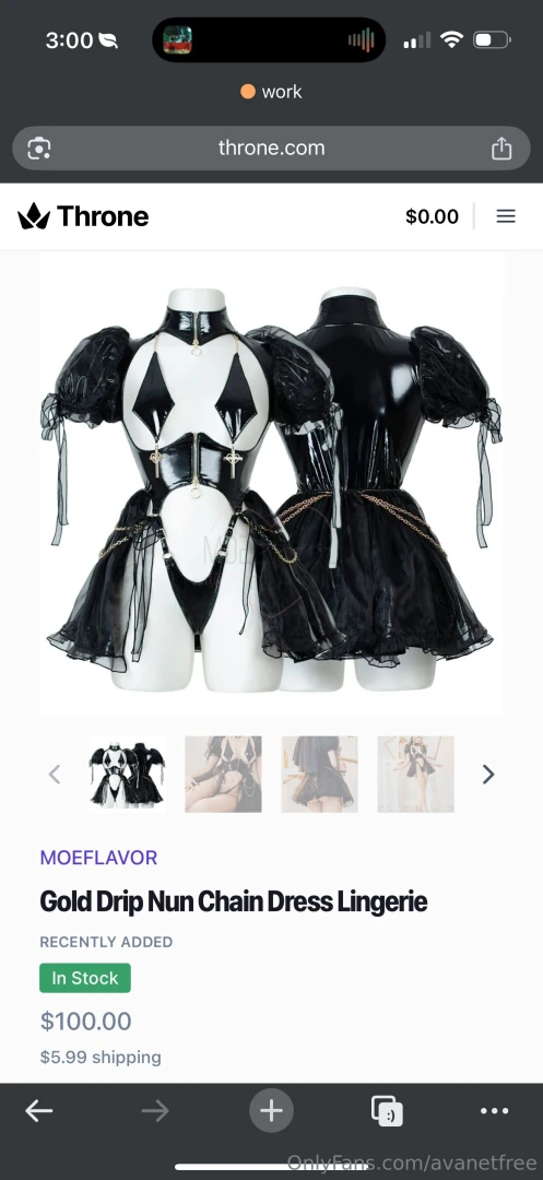 Sooo who is gifting this to me https throne com avanet 