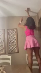 Estoy culeca porque aprend a aplaudir con las nalgas