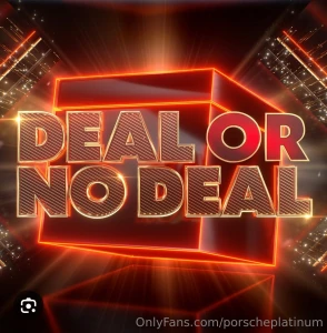 Deal or no deal personalised dick rates you make me an offer of any