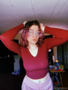 I think this color is quite flattering on me part 1