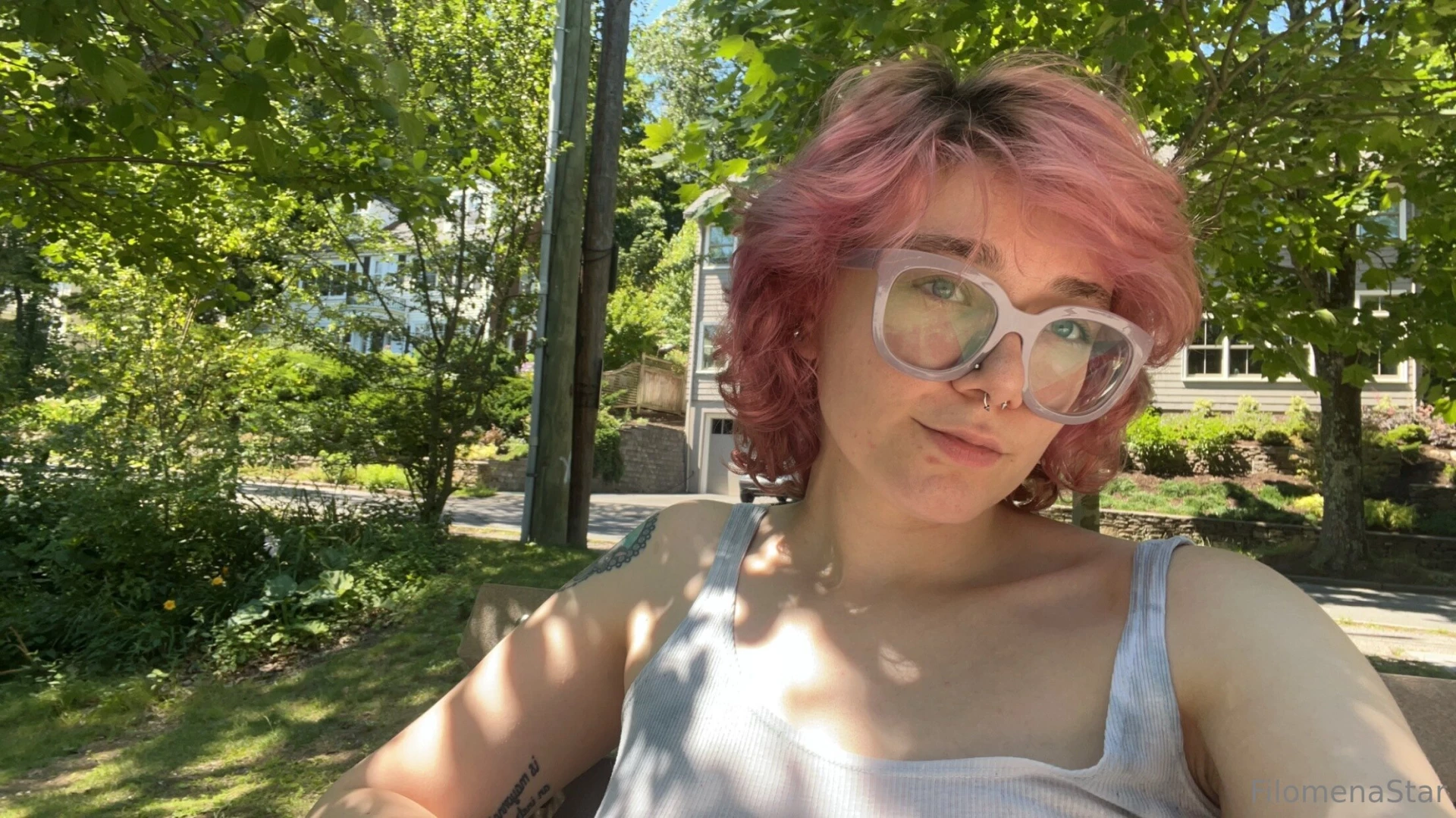 A selfie from yesterdays walk 