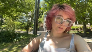 A selfie from yesterdays walk