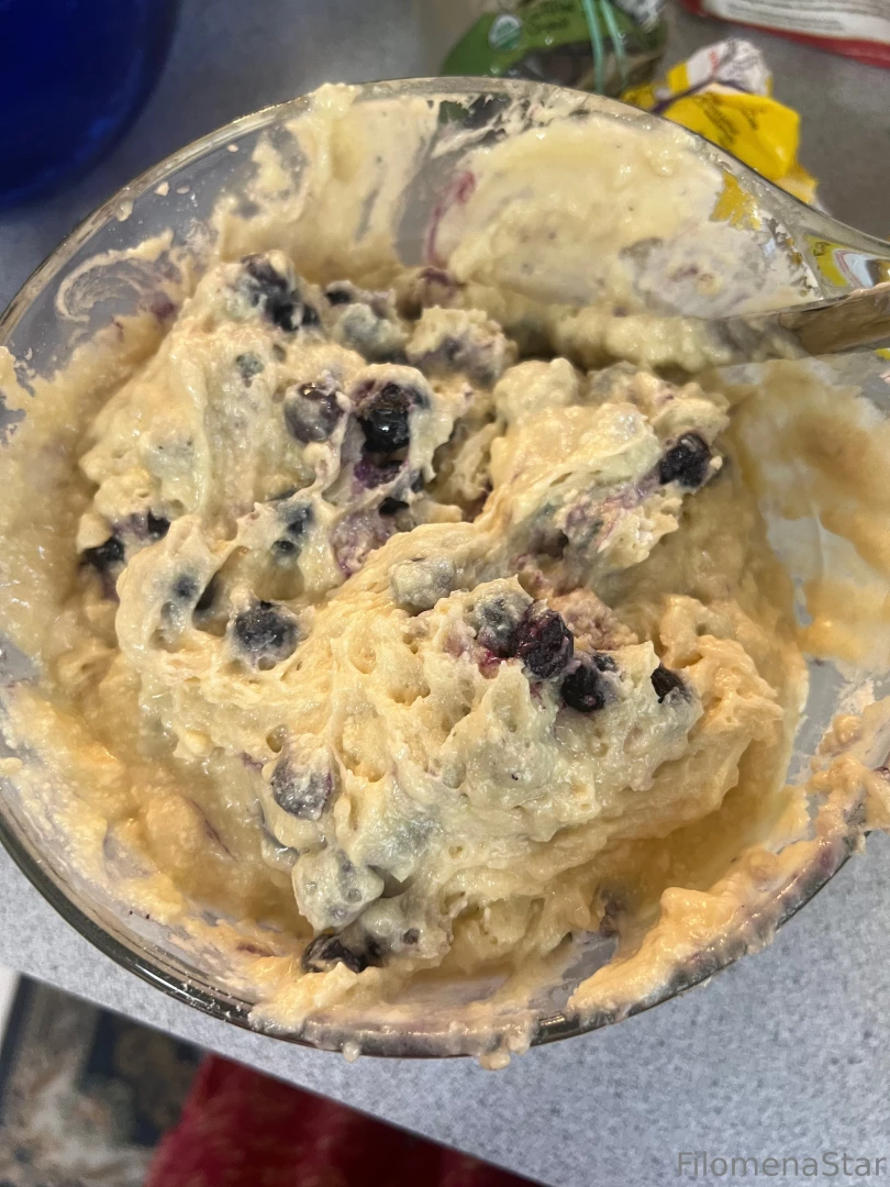 Yummy blueberry muffins part 2 