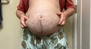 A couple stills from more slow motion belly play