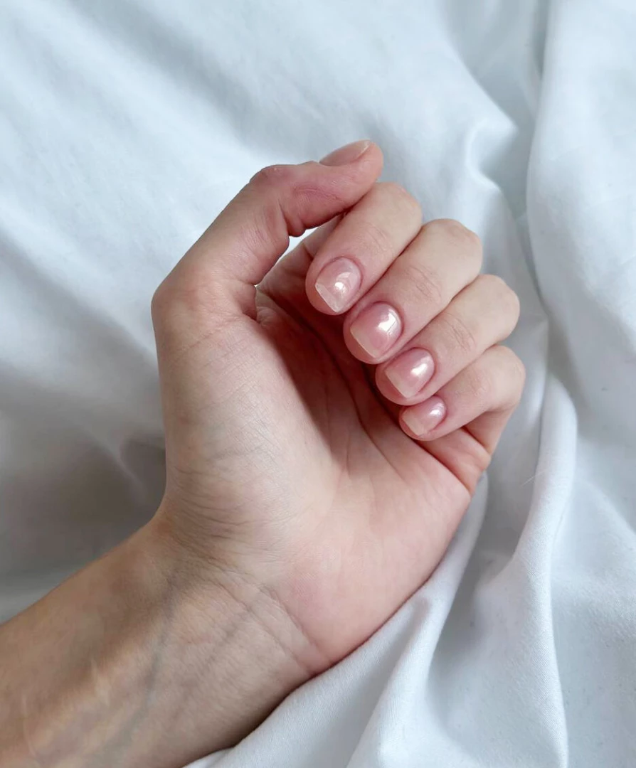 This time from manicure i decided to try something simple i think it s 