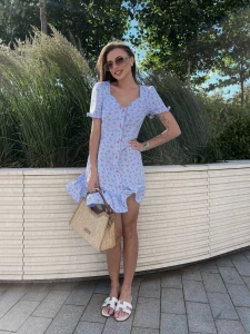 Summer is in full swing enjoying a snack at a cozy cafe after a stroll part 2