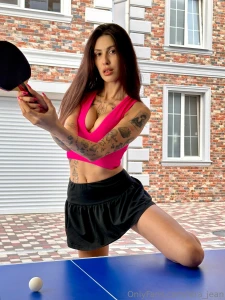 Will you play tennis with me aren t you afraid to lose