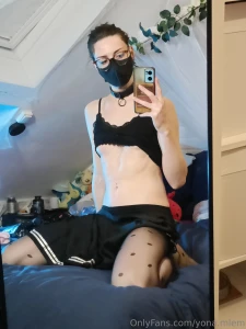 So i put something on my dick and locked it but i can t really show it