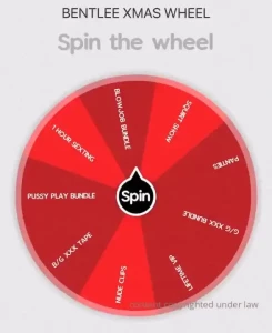 Christmas isn t over yet spin it to win naughty treats exclusive