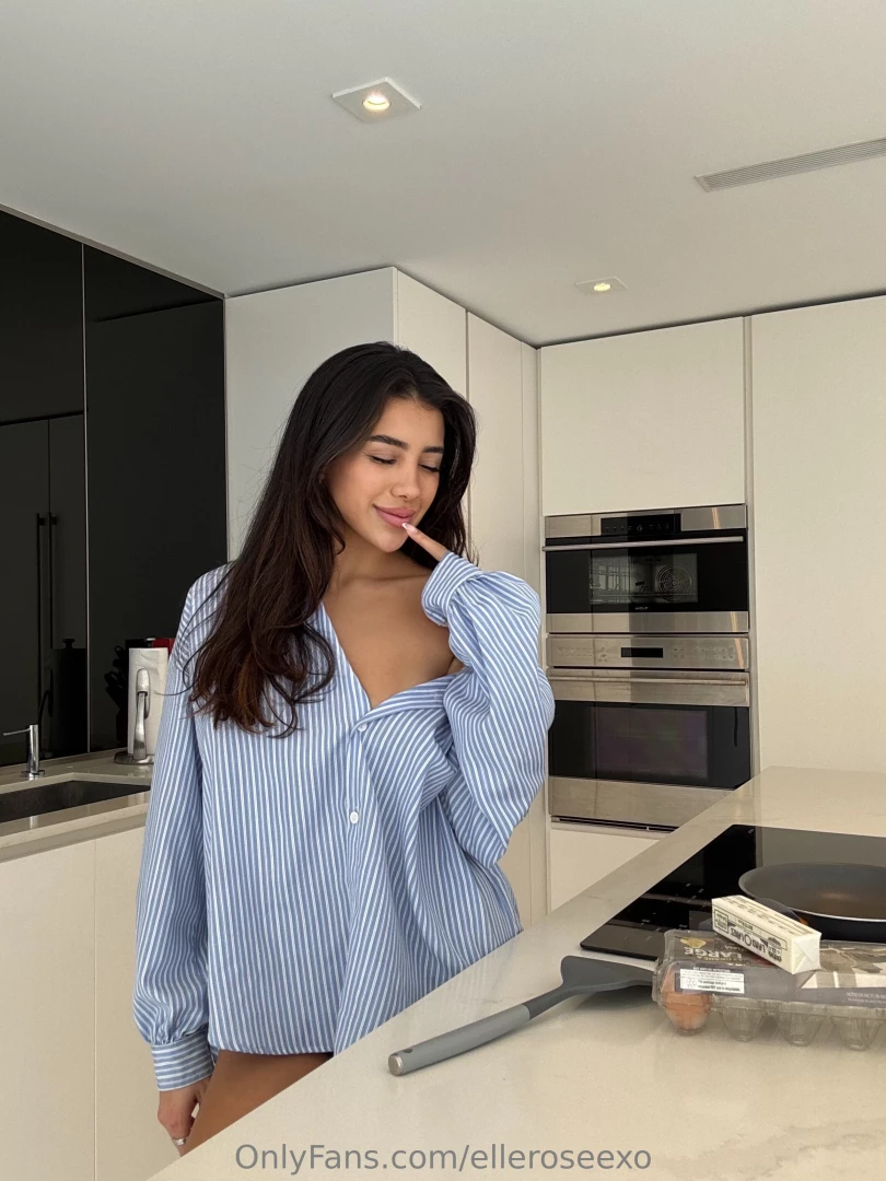 Cooking up breakfast and mischief at the same time 