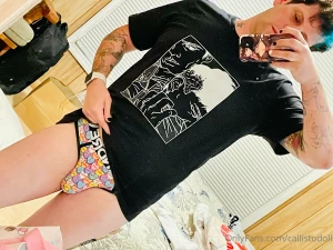 Also yes those briefs do indeed have lewd shit plastered all over them part 1