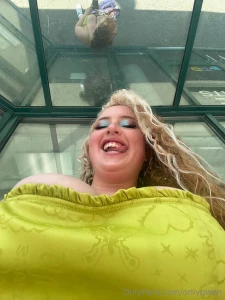 Neon green because subtlety is not in my wardrobe