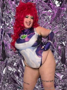 Are you into comics starfire from dc