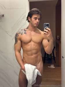 The towel is just a suggestion imagine what s underneath