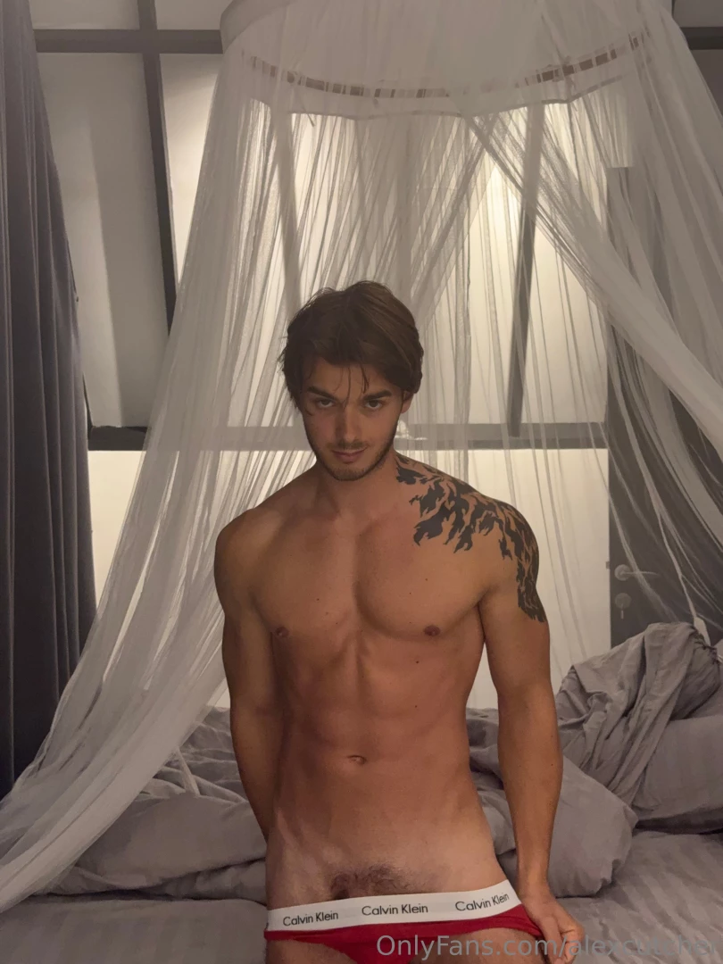 On the bed half-exposed want to see the rest i m in the mood to 