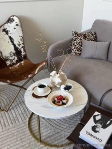 My breakfast rule it should be pretty indulgent and feel like a with u