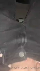 Little dick play in the car before my friend gets in here hehe