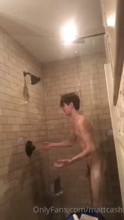 Joining me in the shower this morning 