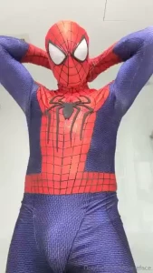 Curious who is hiding behind that mask want to see how sweaty i got