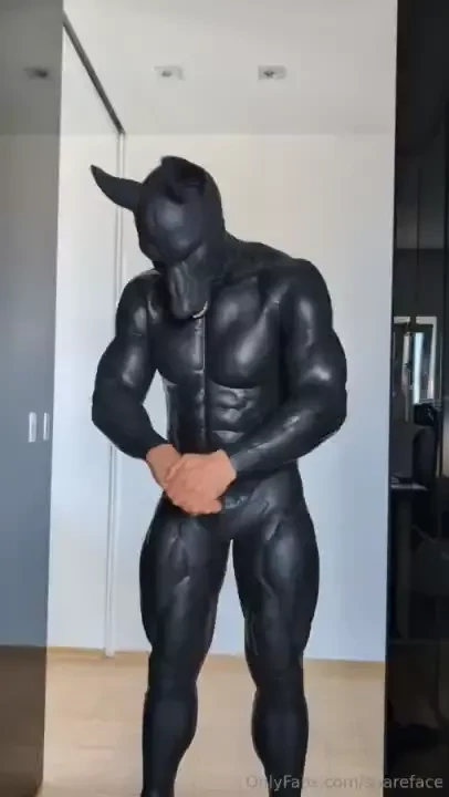 You wake up in the morning and by the bed you see this monster dog his 