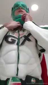 Two silicone masks on top of another unmasking that happens on its own