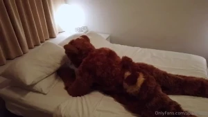 Having some fun inside the suit is on thing but getting your own furry