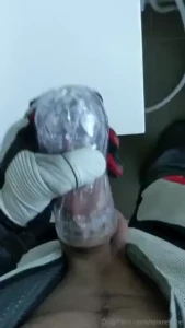 No masks just me and my cock fycking horny to be wearing leathers