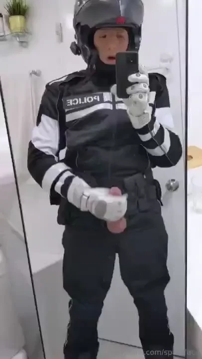 Fuck yeah good to be a motorbike police rider all this power i have 