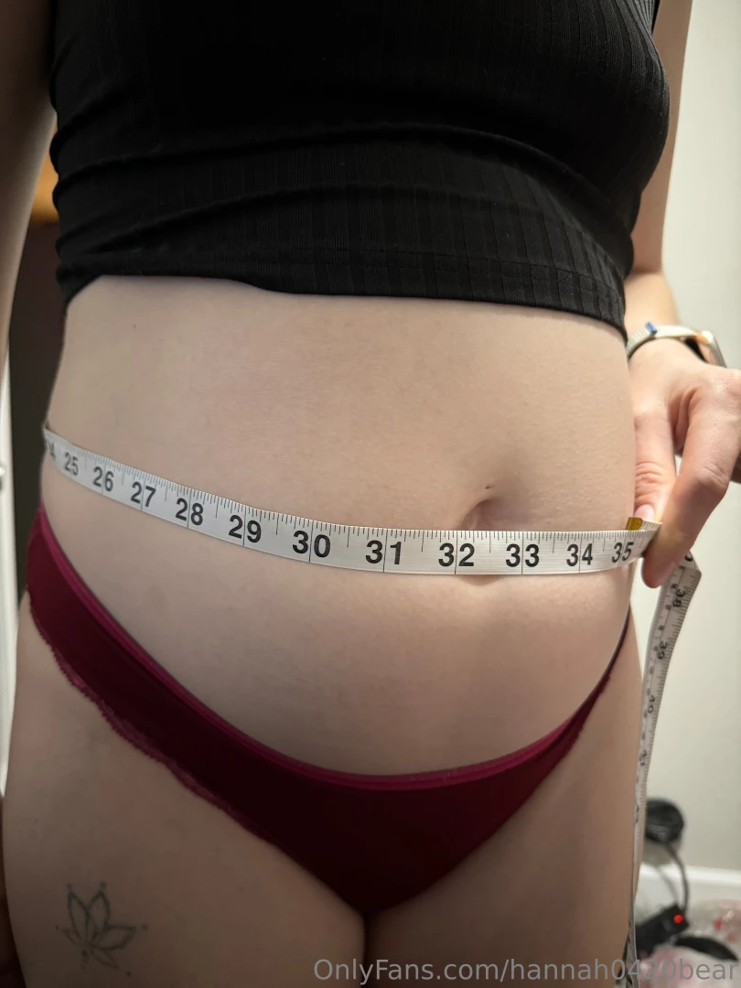 I had chipotle and some drinks today got myself to 35in 