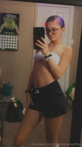 Itty bitty titties all for you handsome psst subscribe to my vip part 4