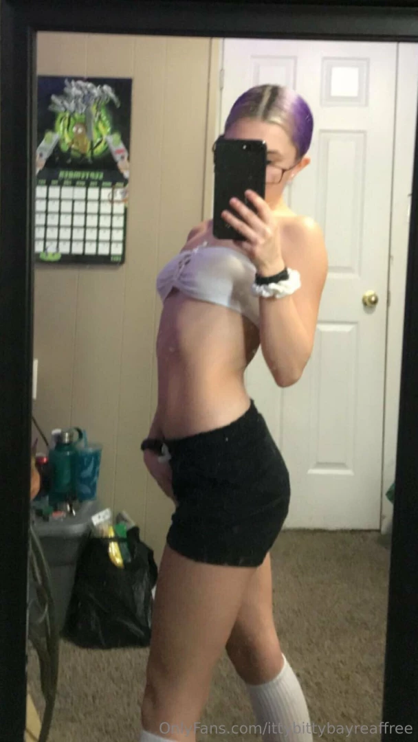 Itty bitty titties all for you handsome psst subscribe to my vip part 3 