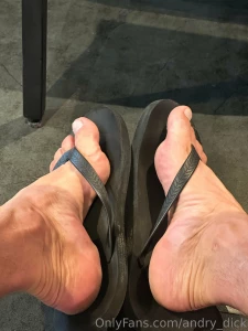 I walked all day my feet need massage and tongue