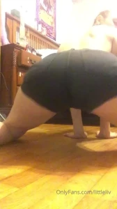 This was really hard to do w my astronaut boot on enjoy