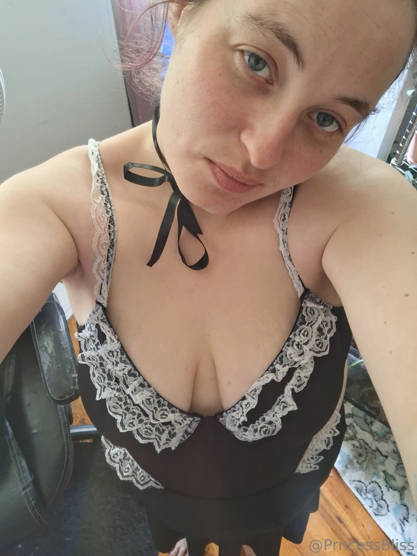 French maid outfit gifted by a fan what do you think part 1 