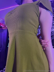 Got a new dress for 5 thought my belly could help break it in ended up part 14