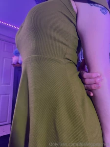 Got a new dress for 5 thought my belly could help break it in ended up part 6