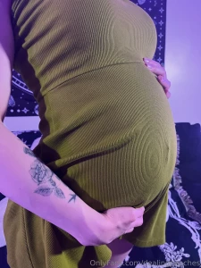 Got a new dress for 5 thought my belly could help break it in ended up part 29