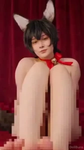 Pov your furry boyfriend forgot your christmas present so now you made