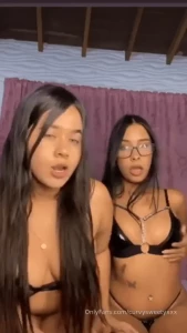 Girls in a hot video