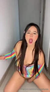 Do you want me to sit like this on your cock then suck it and fuck my
