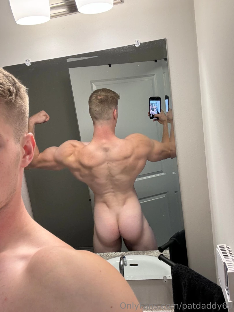 My back is looking huge 