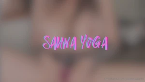 Sweat stretch and a little surprise join me in this hot and intimate