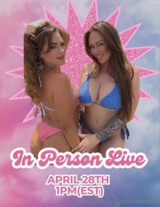 Today nikkinixx free and i are going live at 1 pm est make sure you re