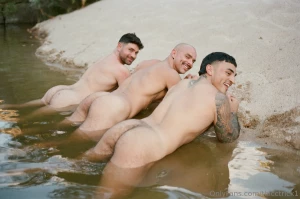 Skinny dipping with beaubutlerxxx nickbutlerx amp loganstevensxxx we