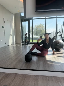 Is it obvious the gym is working out