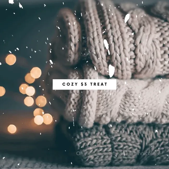 Stay cozy with this 3 treat limited spots 