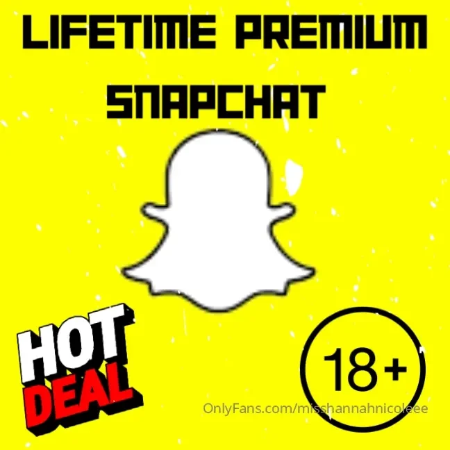Tip 25 for my lifetime premium snapchat 
