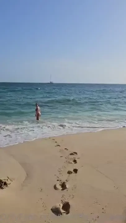 Found a beach to frolic on naked but the water was too rough gonna try 